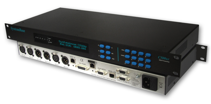 C510ip-s ISDN, X.21 and IP audio codec